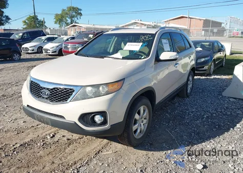 2012 Kia Sorento Lx z USA, uszkodzony, nr VIN 5XYKT3A6XCG190862